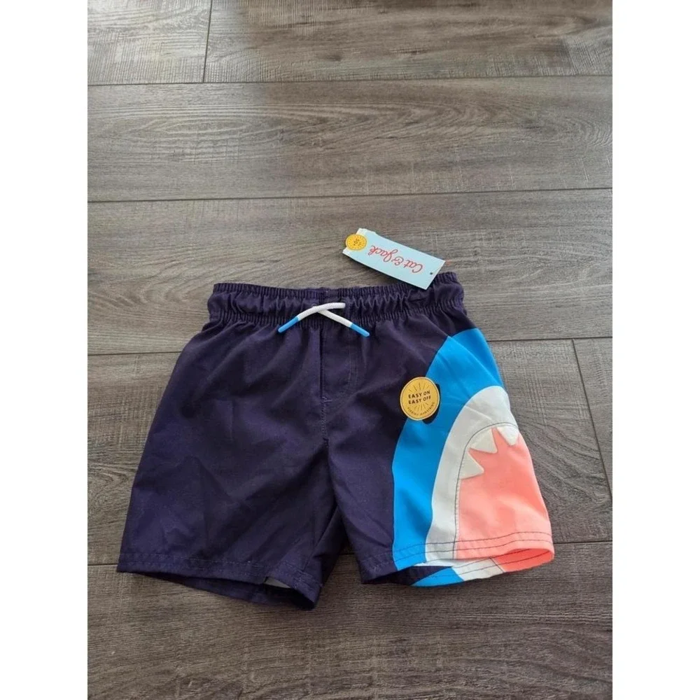 Cat and jack toddler boy swim‎ trunks 3t